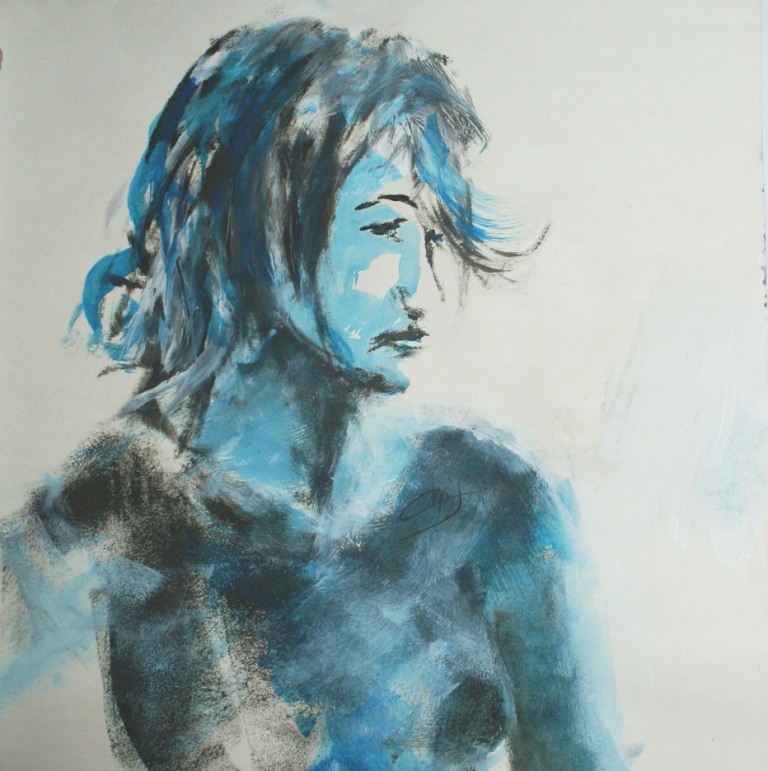 Bleu Portrait